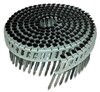 Coilnagels zwart 2,5 x 35 Tape gebonden 15/16&ordm; Ring/RVS Bolkop Rol a 200 stuks