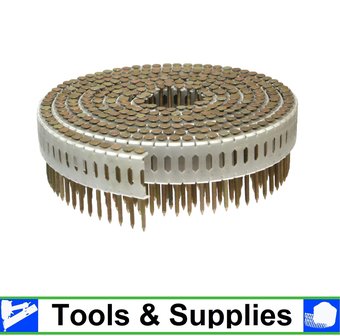 Coilnagels 2,1 x 32 Paslode/Duo-Fast 0&ordm; tape Ring/Verz. Doos a 13.650 stuks