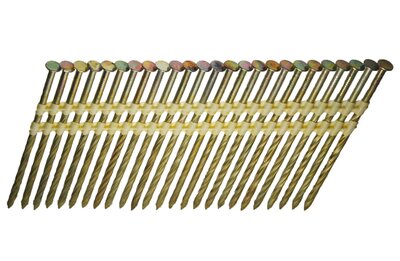 Stripnagels 2,8 x 65 mm rondkop 20/21º  Schroef/Verzinkt Doos a 3.000 stuks