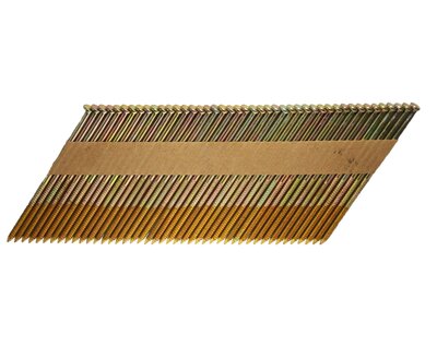 Stripnagels 3,1 x 90 mm D-kop 34º Ring/Verzinkt Doos a 2.500 stuks