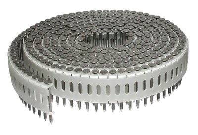 Coilnagels 2,1 x 40 Paslode/Duo-Fast 0º tape Ring/Blank Rol a 325 stuks