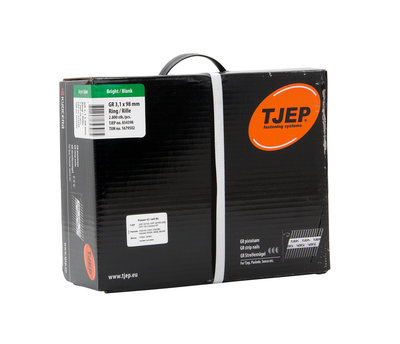 Tjep GR31/98 Stripnagels D-kop 34º Ring/Blank Doos a 2.800 stuks