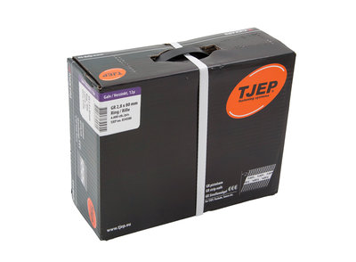 Tjep GR28/80 Stripnagels D-kop 34º Ring/Verzinkt Doos a 4.000 stuks