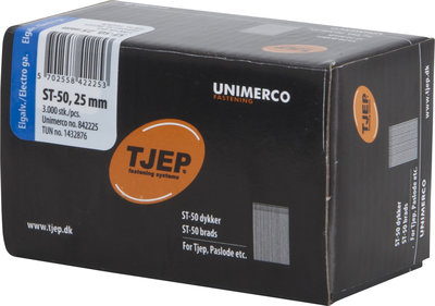 Tjep ST50 x 25 mm Steennagels Verzinkt Doos a 3.000 stuks