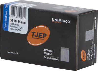 Tjep ST50 x 35 mm Steennagels Verzinkt Doos a 1.500 stuks