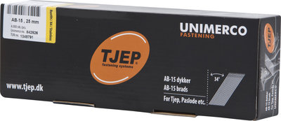 Tjep AB15 25 mm DA nagels 34º RVS A4 Doos a 4.000 stuks