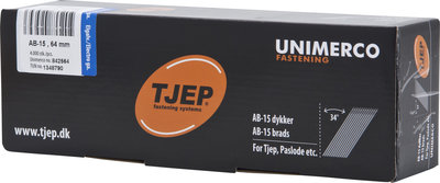 Tjep AB15 64 mm DA nagels 34º Verzinkt Doos a 4.000 stuks