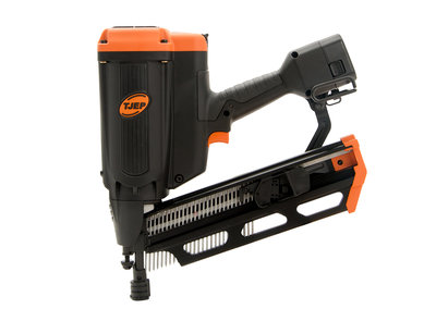 Tjep FH 21/90 GAS 2G Duplexnageltacker 50-90 mm met 2 batterijen en lader in koffer