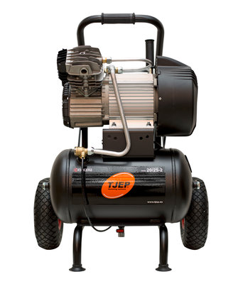 Tjep 20/25-2 compressor 2 cylinder, 20 ltr. tank